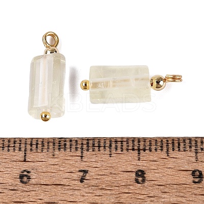Heated Natural Lemon Quartz Pendants GG-N004-01G-02-1
