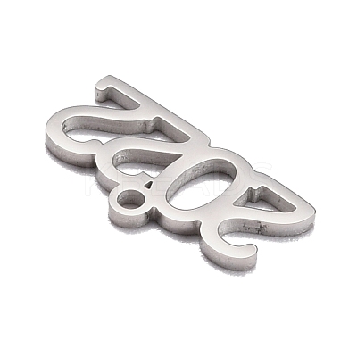 Non-Tarnish 304 Stainless Steel Pendants LS-STAS-C032-12P-1