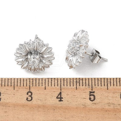 304 Stainless Steel Stud Earrings EJEW-R153-02P-1