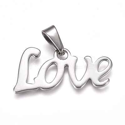 Tarnish Resistant 304 Stainless Steel Pendants LS-STAS-I135-01P-1