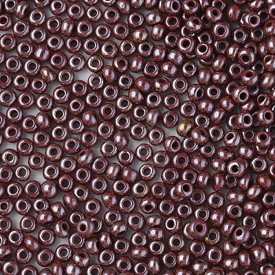8/0 Czech Opaque Glass Seed Beads SEED-N004-003A-14-1