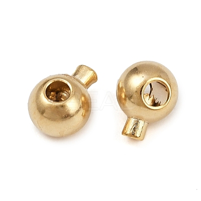 Brass Crimp Beads KK-P310-21B-G-1