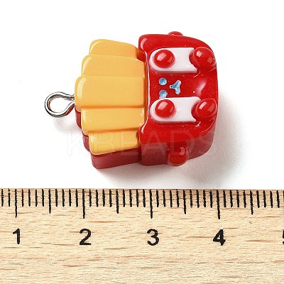 Opaque Resin Imitation Food Pendants LS-CRES-M030-06B-1