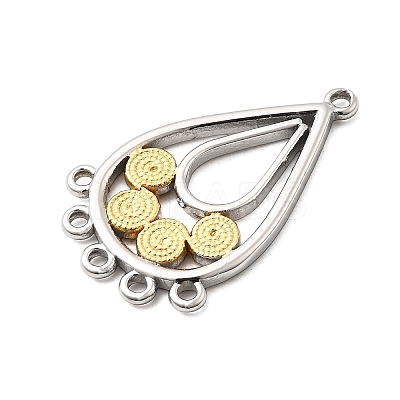 Ion Plating(IP) 304 Stainless Steel Chandelier Component Links STAS-Q350-03GP-1