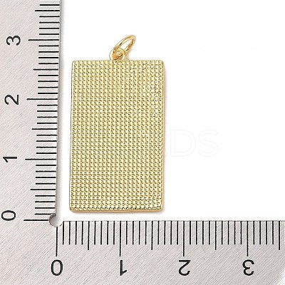 Rack Plating Brass Pendants KK-P261-05E-G-1