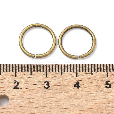 Iron Open Jump Rings X-IFIN-ZX011-AB-NF-1