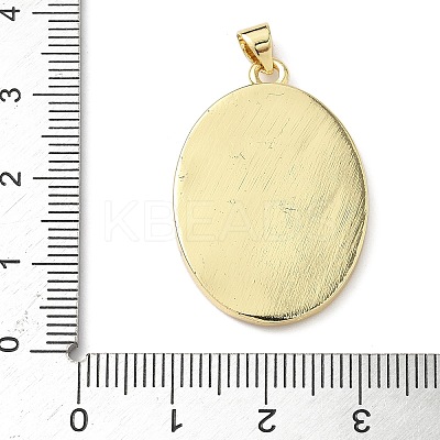 Brass Micro Pave Cubic Zirconia Pendants KK-Q068-33B-G-1