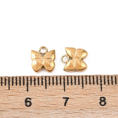 304 Stainless Steel Charms STAS-D390-28B-G-1