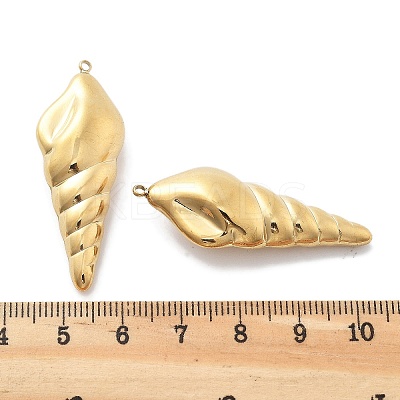PVD Vacuum Plating 304 Stainless Steel Pendants STAS-R130-33G-1