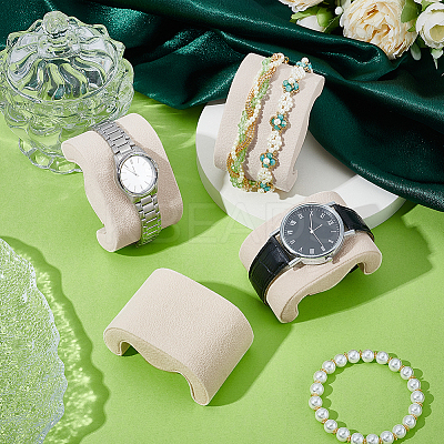 Velvet Jewelry Watch/Bracelet Display Pillows ODIS-WH0043-195B-1