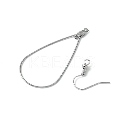 67Pcs 4 Styles 304 Stainless Steel Wire Pendants FIND-FS0002-27-1