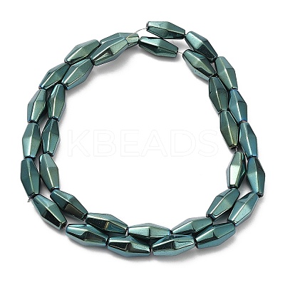 Electroplate Synthetic Magnetic Hematite Beads Strands G-E602-05G-1