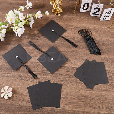 DIY Paper Doctoral Hat Kits DIY-WH0591-243-1
