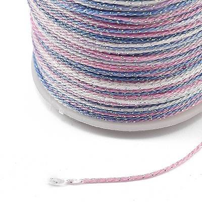 12 Rolls 12 Colors Polyester Cord OCOR-L046-B01-1