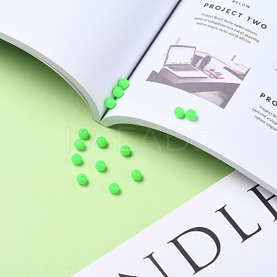 Fluorescent Acrylic Beads LS-MACR-R517-6mm-07-1