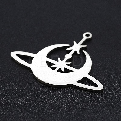 Non-Tarnish 201 Stainless Steel Pendants STAS-S105-LA257-1