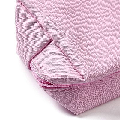 Rectangle PU Leather Cosmetic Storage Zipper Bag LS-AJEW-K039-01B-1