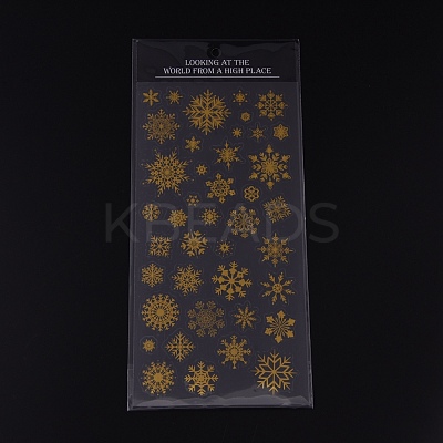 Waterproof Hot Stamping Stickers DIY-K016-A07-1