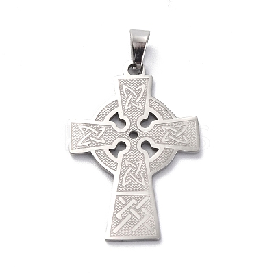 Non-Tarnish 201 Stainless Steel Pendants LS-STAS-C062-10P-1