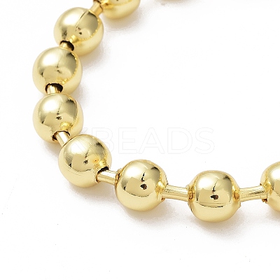 Rack Plating Brass Ball Chain Bracelets for Women BJEW-G676-01D-G-1