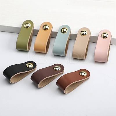 Leather Handle LS-DIY-WH0182-19C-1