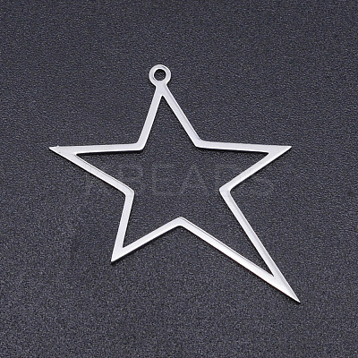 Non-Tarnish 201 Stainless Steel Laser Cut Pendants STAS-S105-T912-1-1