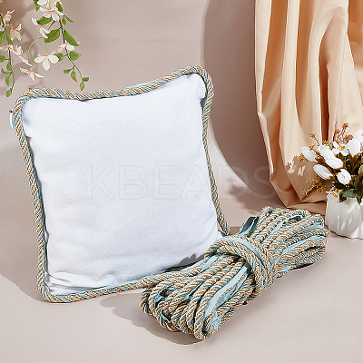12.5M Polyester Twist Lip Cord Trim OCOR-WH0120-07-1