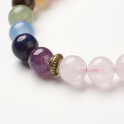 Yoga Chakra Jewelry BJEW-G554-02E-1