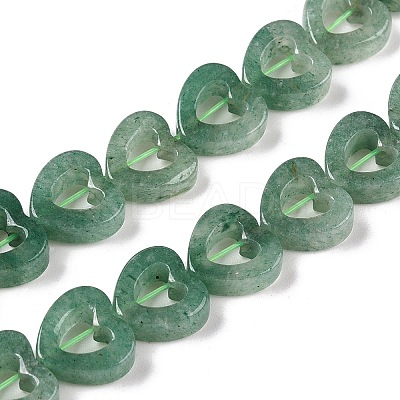 Natural Green Aventurine Beads Strands G-N342-88-1
