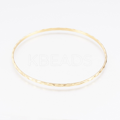 304L Stainless Steel Buddhist Bangles BJEW-G568-15G-1