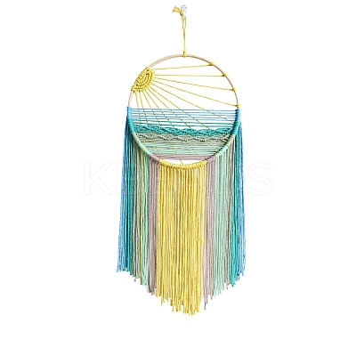 Sunrise Cotton Macrame Wall Hanging PW-WG43427-01-1