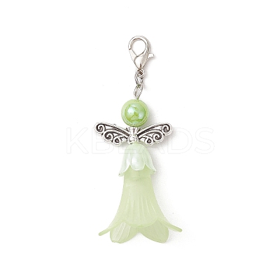 Acrylic Pendant Decorations HJEW-JM03627-1