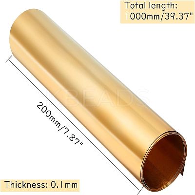 Brass Sheets AJEW-WH0223-58-1