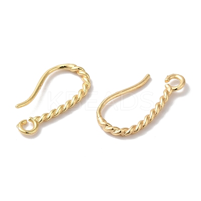 Long-Lasting Plated Brass Ear Wire LS-X-KK-K381-07G-02-1