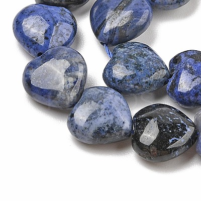 Natural Dumortierite Beads Strands G-H005-C15-02-1