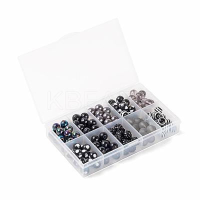 160Pcs 10 Style Opaque & Transparent SACR-LS0001-02A-1