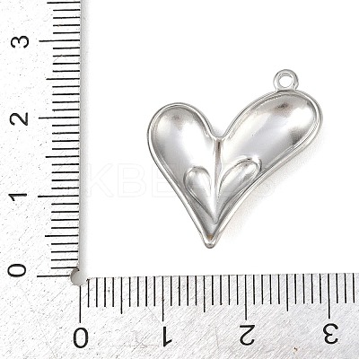 304 Stainless Steel Pendants STAS-C154-05B-GP-1