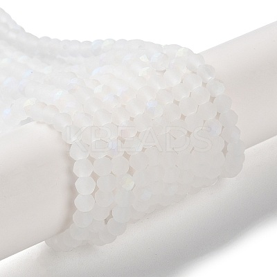 Transparent Glass Beads Strands LS-EGLA-A044-T4mm-MB19-1