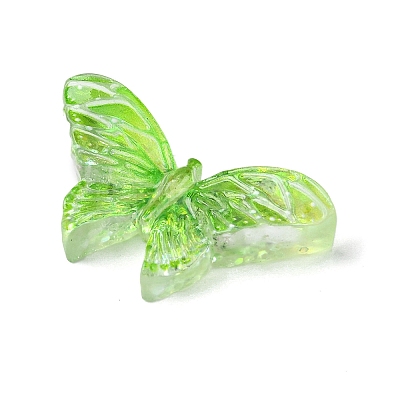 Spray Painted Resin Decoden Cabochons LS-RESI-C045-07B-1