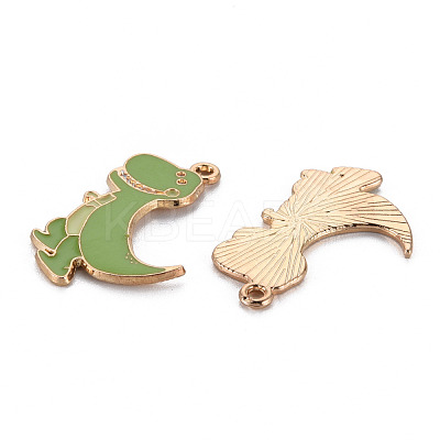Alloy Enamel Pendants X-ENAM-S126-084-NR-1