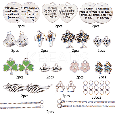 DIY Necklace and Bracelet Setting DIY-SC0006-21-1