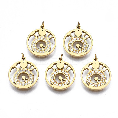 316 Surgical Stainless Steel Charms STAS-N097-035-1