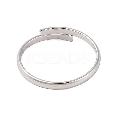 Non-Tarnish 304 Stainless Steel Plain Band Rings STAS-S125-13P-1