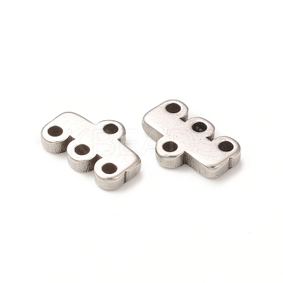 Non-Tarnish 304 Stainless Steel Chandelier Component Links STAS-A074-02C-P-1