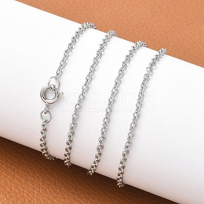 316 Stainless Steel Cable Chain Necklaces X-NJEW-JN01047-04-1