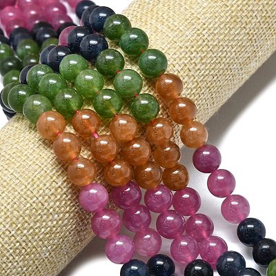 Natural Malaysia Jade Beads Strands G-L645-C01-10mm-11-1