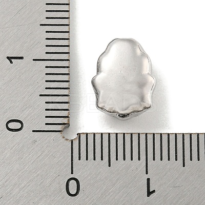 Brass Micro Pave Clear Cubic Zirconia Beads KK-G493-27P-02-1