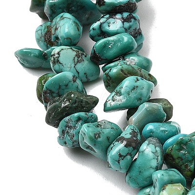 Natural HuBei Turquoise Bead Strands G-H345-A01-09-1