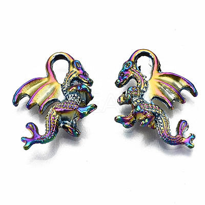 Rainbow Color Alloy Pendants PALLOY-S180-053-RS-1