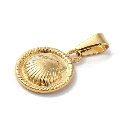 PVD Vacuum Plating 304 Stainless Steel Pendants STAS-B053-27G-1